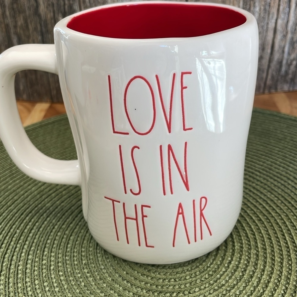 Rae Dunn x Peanuts | Love Is In The Air |Large Mug | Colab | By Magenta | 2024 - Picture 2 of 15